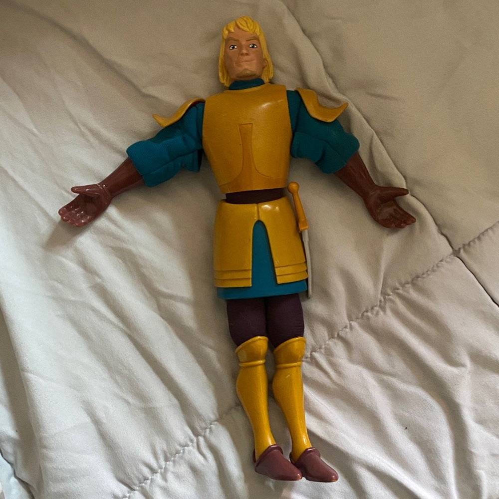 Vintage 1996 Disney Hunchback of Notre Dame Captain Phoebus Burger King Toy 10"